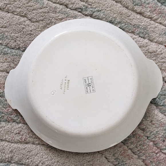 Porcelaine D'auteuil French au gratin dishes set of three - Picture 8 of 8